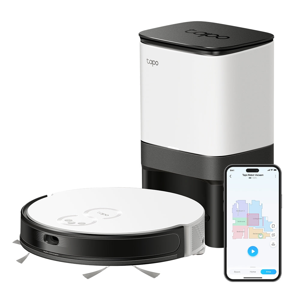 Tapo 2in1ロボット掃除機 MagSlim LiDARナビゲーション搭載 Tapo RV20 