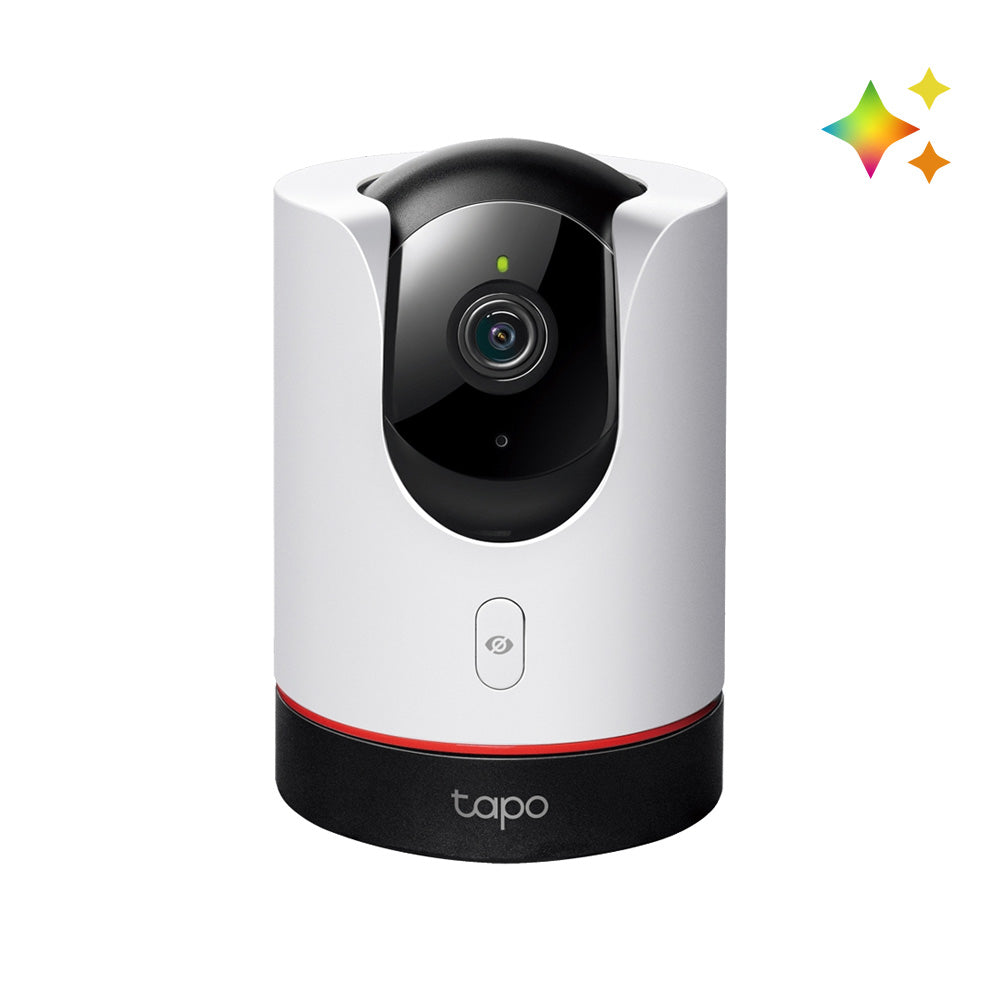 tapo C225ドーム型監視カメラ ホワイト/ブラック Tapo 屋内見守りカメラ 2K QHD ドーム型 AI検知 Tapo C225