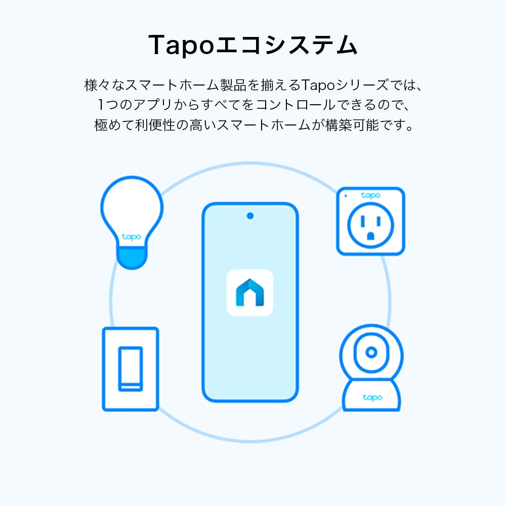 Tapo スマート調光LEDランプ Tapo L510E
