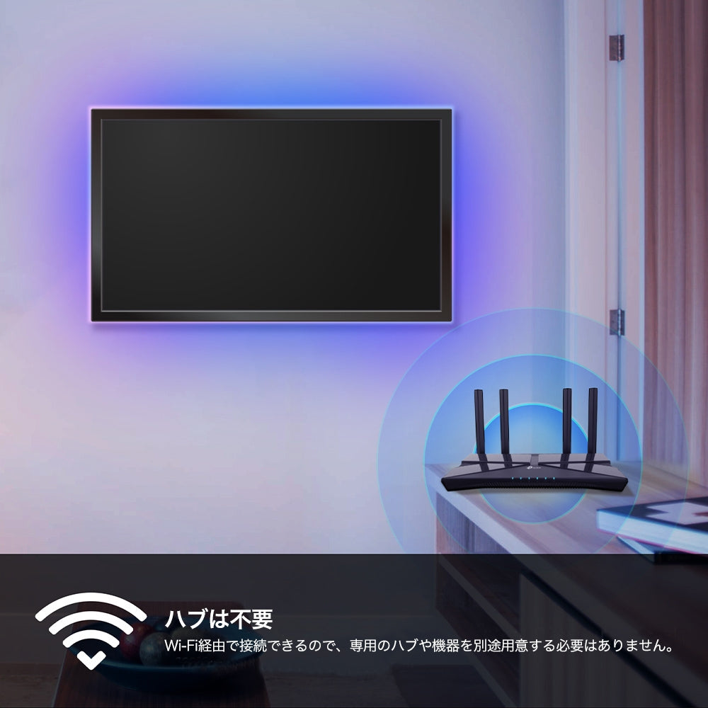 Tapo グラデーション対応スマートWi-Fiテープライト Tapo L930-5