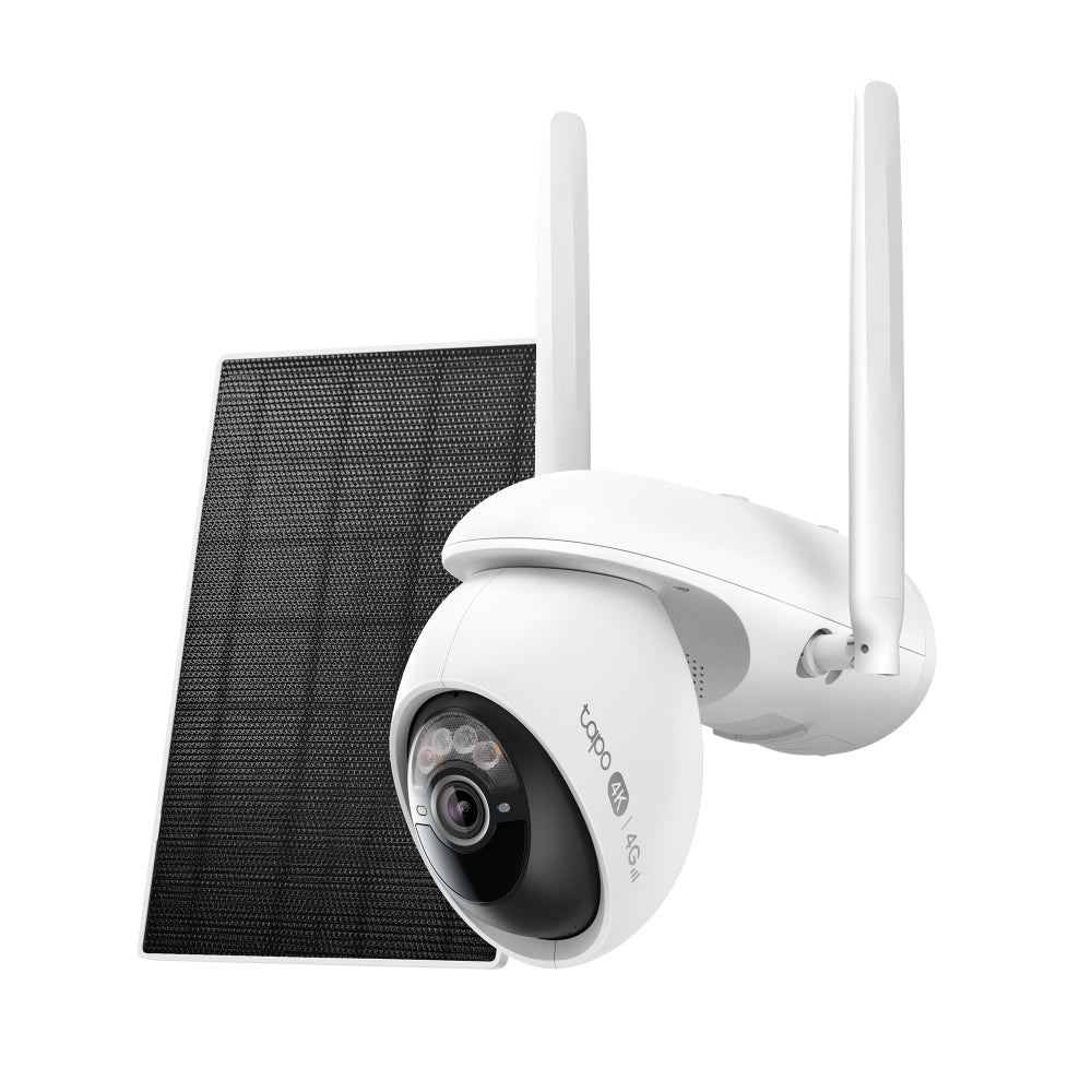 Tapo 4K 8MP 屋外防犯カメラ パンチルト ソーラー給電 4Gセキュリティカメラ Tapo C665G KIT