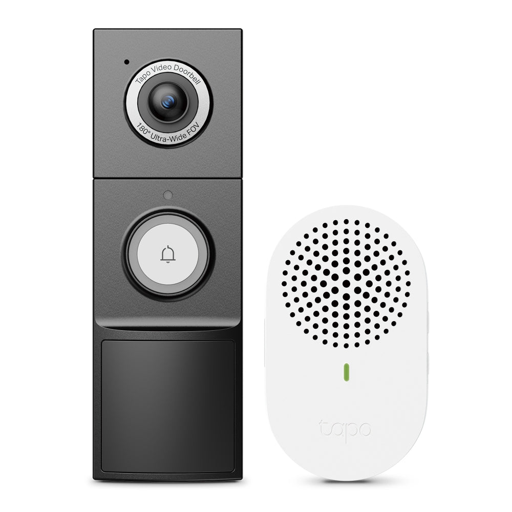 Tapo スマートドアホン カメラ付き 2K 5MP 180°超広角 Tapo D235