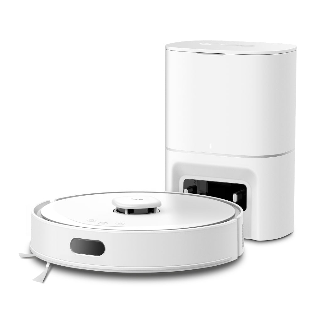 Tapo 2in1ロボット掃除機 LiDAR&IMUデュアルナビシステム搭載 Tapo RV30 Max Plus-White