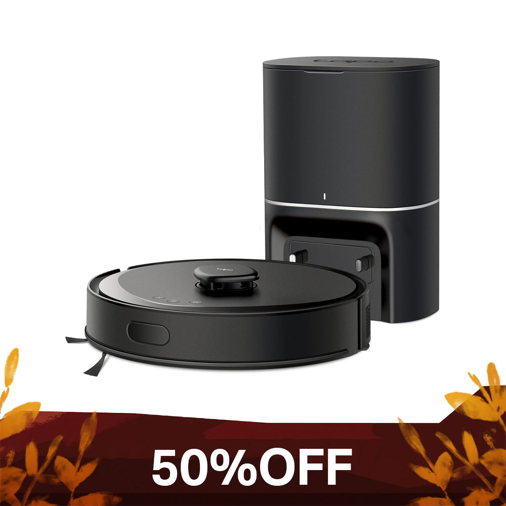 Tapo 2in1ロボット掃除機 LiDAR&IMUデュアルナビシステム Tapo RV30 Max Plus