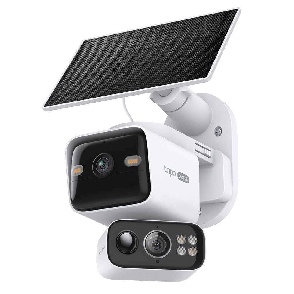 【新発売】Tapo 2K ソーラー給電デュアルレンズパンチルト防犯カメラ Tapo C645D KIT
