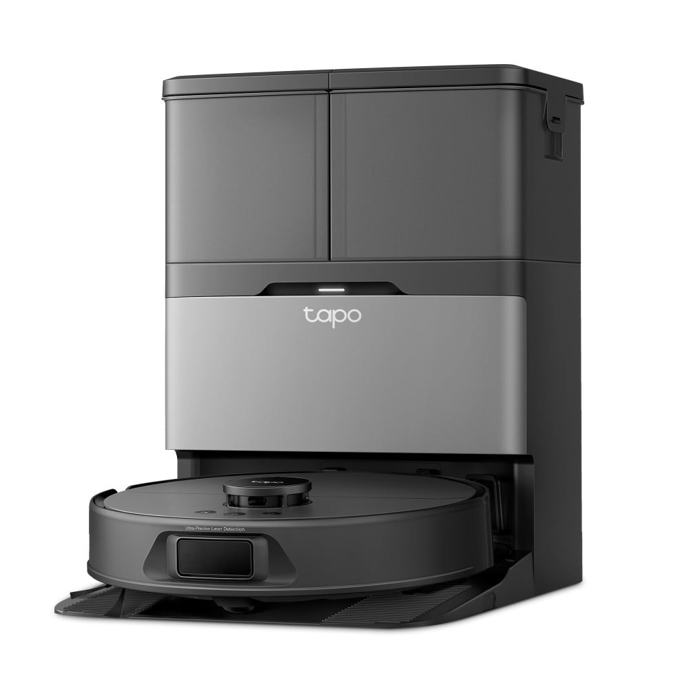 【予約受付中】Tapo 全自動All-in-One ロボット掃除機 毛絡み除去 自動ロボット掃除機 Tapo RV50 Pro Omni
