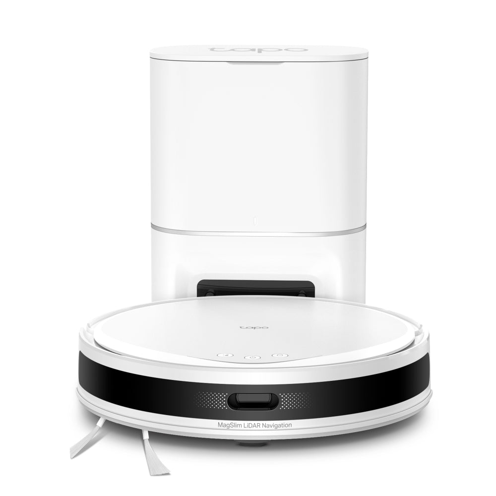 Tapo 2in1ロボット掃除機 MagSlim™ LiDARナビゲーション搭載  Tapo RV20 Max Plus-White