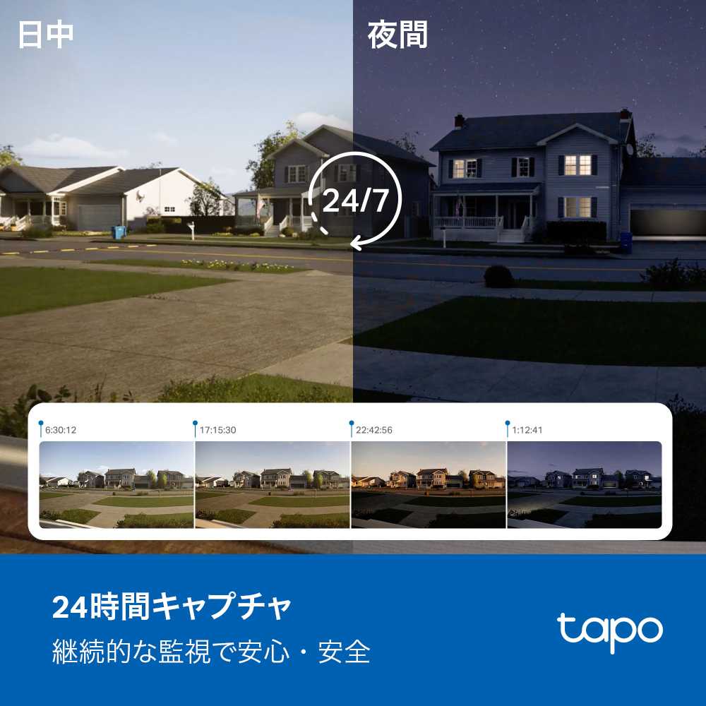 Tapo 4K 8MP 屋外防犯カメラ パンチルト ソーラー給電 4Gセキュリティカメラ Tapo C665G KIT