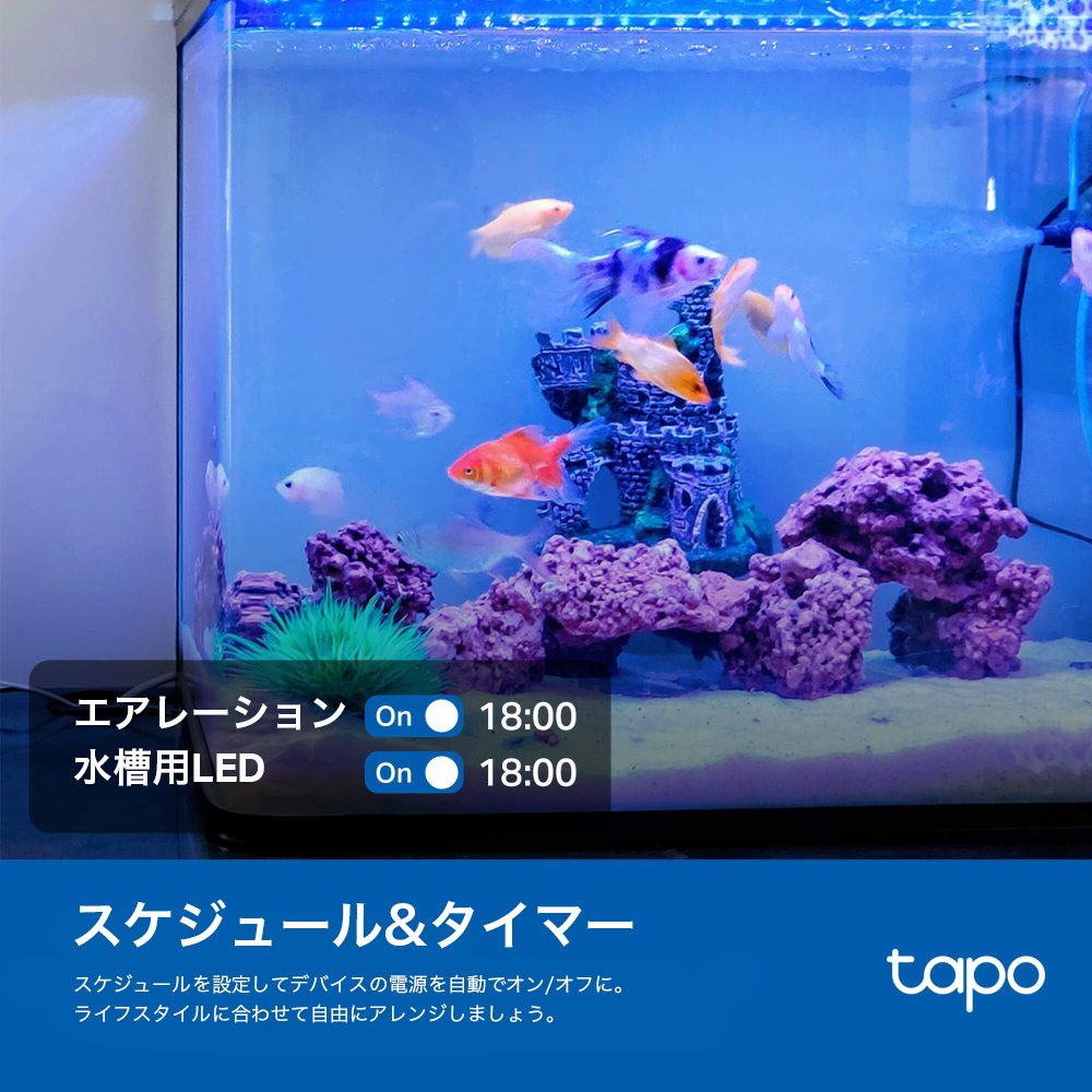 Tapo スマートWi-Fi電源タップ P300