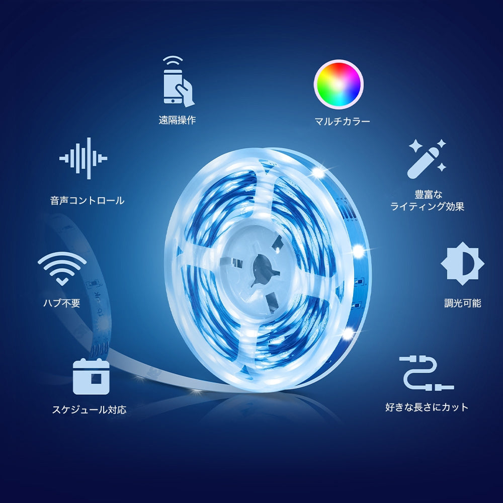 Tapo スマートWi-Fiテープライト L900-5