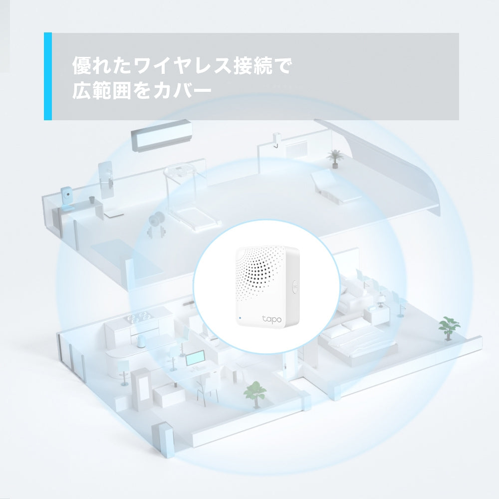 Tapo チャイム機能付きスマートハブ H100