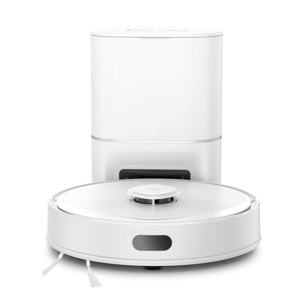 Tapo 2in1ロボット掃除機 LiDAR＆IMUデュアルナビシステム搭載  Tapo RV30 Max Plus-White