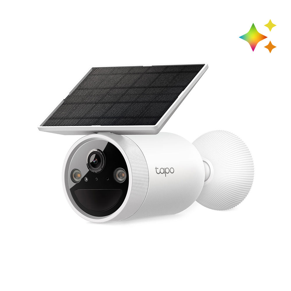 【10月29日発売】Tapo 2K 4MP ソーラーパネル一体型 フルワイヤレス防犯カメラ Tapo C425K