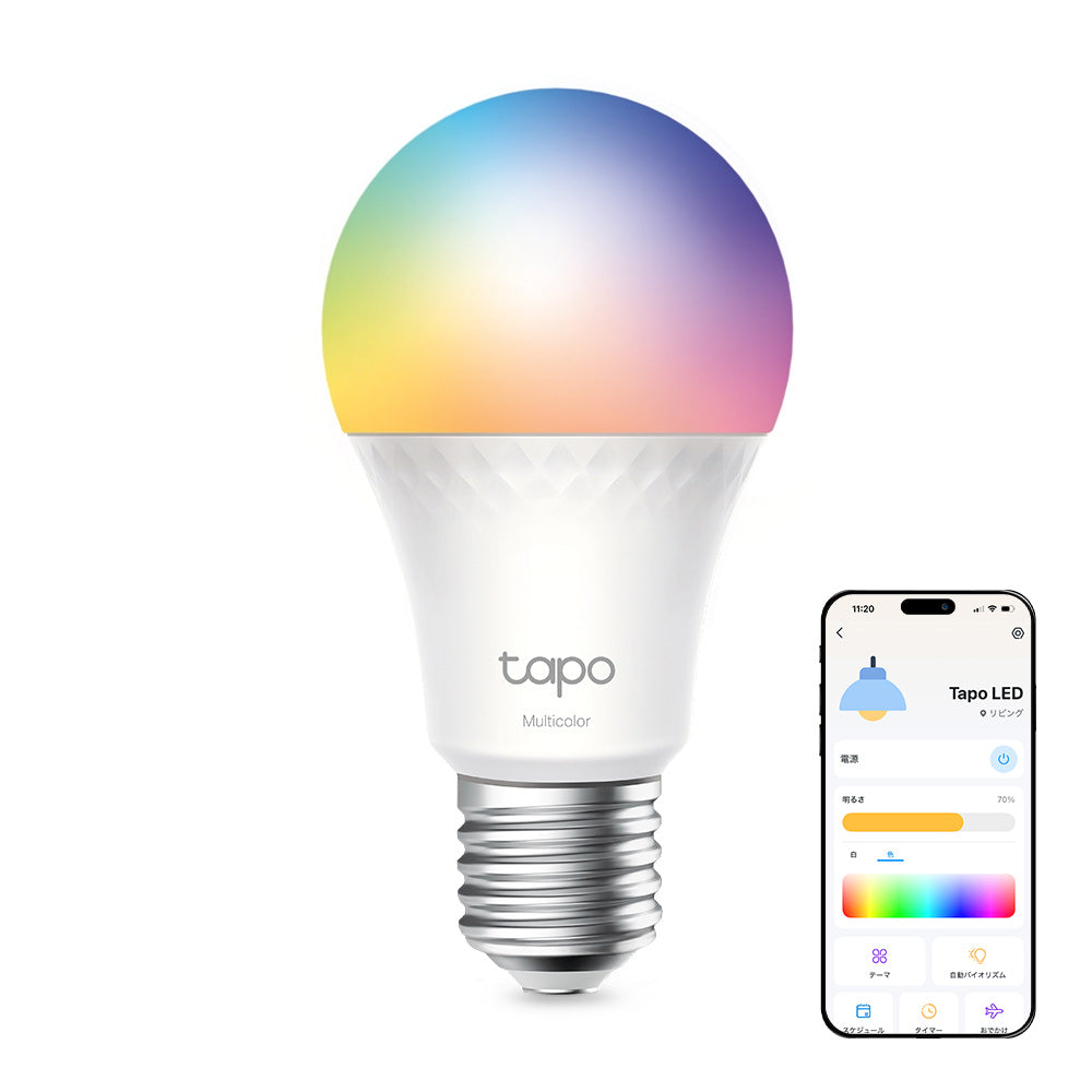 Tapo マルチカラー対応 スマートLEDランプ Tapo L535E