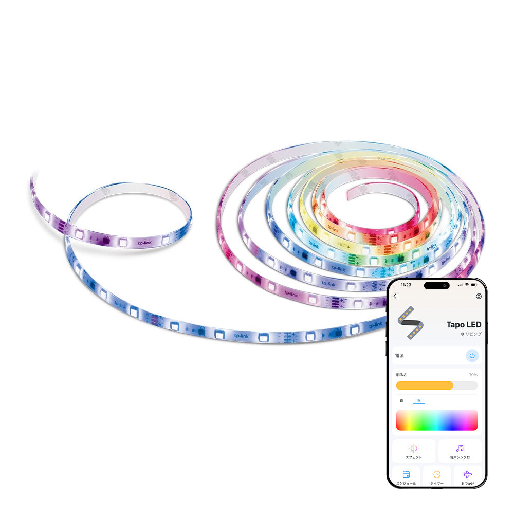 Tapo グラデーション対応スマートWi-Fiテープライト Tapo L920-5