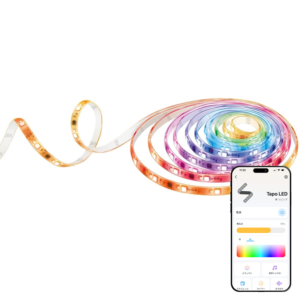 Tapo グラデーション対応スマートWi-Fiテープライト Tapo L930-5